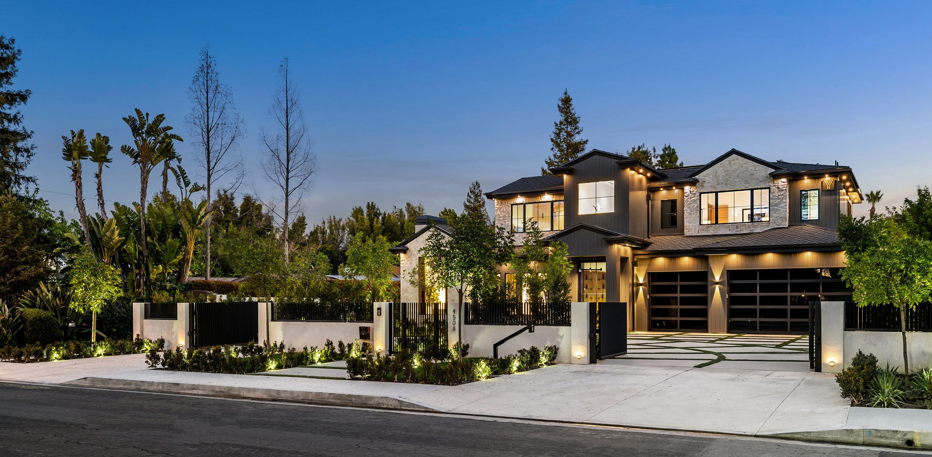 Modern luxury home managed by DFW Property Management